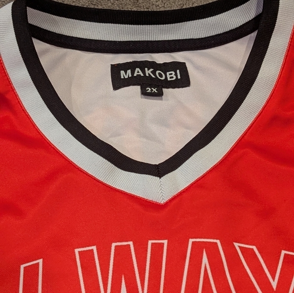 Daffy Duck Makobi Rich & Famous Jersey Always Stackin Stacks #36 Duck 2X - Picture 6 of 9